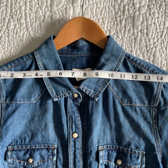 J Crew chambray shirt - Picture 3 of 4